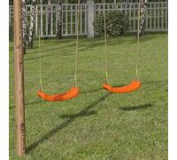 Balançoire plastique pour portique 2 m - 2,5 m orange TU