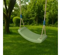 Balançoire Plastique Verte Pâle Pour Enfants Vert TU