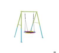 Intex Pools Balançoire portique Nid d'oiseau Métal Extérieur 3 ans et plus
