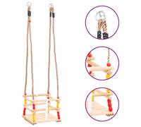 Balançoire Pour Bébé Avec Ceinture De Sécurité Pin Solide Vidaxl Vidaxl
