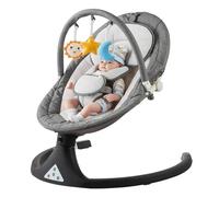Balançoire Pour Bébé-Duoku-Bascule Portable À 5 Vitesses Pour Nouveau-Nés Avec 3 Positions De Siège-Panneau Tactile En Pvc