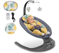 Balançoire bébé Lionelo Ralf balançoire Télécommande 12 mélodies