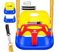 ® Balançoire pour bébés Balançoire pour Enfants 3 en 1 Siège pour bébés réglable Siège de balançoire évolutif Balançoire de Ja[694]
