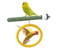 Balançoire pour cage Hamac Support D'Escalade Stable Et Interactif | Hamac Perchoir Debout Et À Mâcher Pour La Jouissance Intérieure Et Extérieure Des Oiseaux
