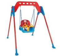 Balançoire pour les tout-petits SAMBA A FRAME METAL SWING 07 968 Rouge