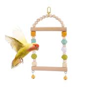 Balançoire pour perruches, 25 x 13 cm, pratique pour perruches, jouets confortables pour perruches, accessoires pour perroquets, salle de sport pour perroquets, suspendus à mâcher P