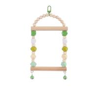 Balançoire pour perruches, 25 x 13 cm, pratique pour perruches, jouets confortables pour perruches, accessoires pour perroquets, salle de sport pour perroquets, suspendus à mâcher P