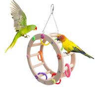 Balançoire pour perruches, jouet pour oiseaux, roue géante | Jouet pour oiseaux - Perchoir rotatif - Aras - Perroquets - Écureuil - Petite cage - Accessoires