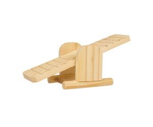 Balançoire pour rongeurs en bois Duvoplus Beige 22x8x7,5 cm