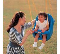 Little Tikes Balançoire bébé à haut dossier Bleu
