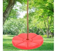 Balançoire - SALUTUYA - Disque suspendu - Plastique - Rouge - 28 x 3.8 cm