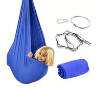 Balançoire Sensorielle Pour - Hamac De Yoga Aérien Apaisant Pour Une Utilisation Intérieure Et Extérieure | Outil D'intégration Sensorielle Thérapeutique | Pour La Salle De Classe, La Crèche,