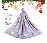 Balançoire sensorielle pour | Siège Suspendu en Flanelle pivotant et Brillant | Chaise hamac sensorielle Confortable pour l'intérieur et l'extérieur, Chambre à Coucher, Salon, Chambre de bébé,