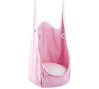 Balançoire sensorielle, siège Suspendu, en Coton amélioré avec Coussin Gonflable et Accessoires, capacité de Charge 120 kg, for Salle de Jeux et Jardin.(Pink)