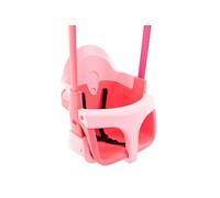 Balançoire siège bébé évolutif de 6 mois à 8 ans - H190-250cm - rose - QUADPOD