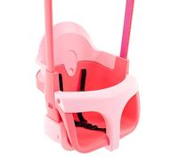Talk-Point Balançoire siège bébé QUADPOD 4 en 1 h190-250 cm Rose