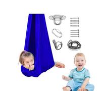 Balançoire Suspendue - Balançoire intérieure pour en Nylon Respirant | sensorielle du Corps Entier | Siège apaisant réglable pour la Maison | Tissu de Yoga pour la méditation | Sall