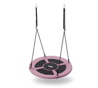 Balançoire suspendue nid de cigogne Ø100 cm PINK - NILS