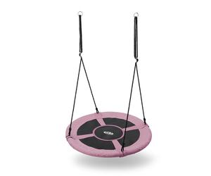 Balançoire suspendue nid de cigogne Ø100 cm PINK - NILS