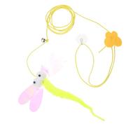 Balançoire Suspendue Réglable pour Chat, Exercice Aérien | Corde Polyester, Ventouse Incluse, Design Suspendu, Libère L’énergie, Usage Intérieur, Couleur Vive Couleur Aléatoire