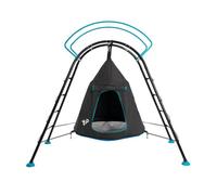 TP Toys Balançoire tente avec structure OVNI en métal H201 cm Noir