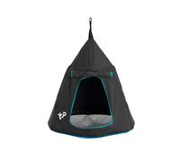 Balançoire tente ovni métal h190-250cm noir TU