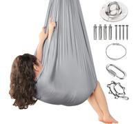 Balançoire thérapeutique pour enfants, fauteuil hamac suspendu d'intérieur et d'extérieur, siège balançoire sensoriel pour l'autisme, les tr