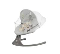 Balançoire transat bébé électrique 2en1 LUMI 2 - avec musique gris clair TU