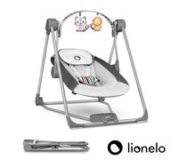 Balançoire transat pour bébé avec jouets interactifs Otto Cozy Grey