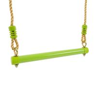 Balançoire trapèze pour portique métal h190-250cm marron - vert TU