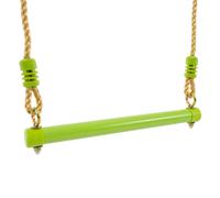 Balançoire trapèze pour portique métal h190-250cm marron - vert TU