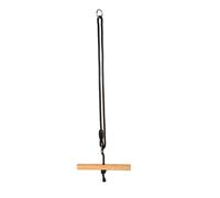 Small Foot Design – Balançoire trapèze Twist – Bois, Black Line, intérieur & extérieur, dès 3 ans