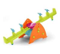 Balançoire Trébuchet 4 places - FEBER - Réglable en hauteur - Acier renforcé et plastique