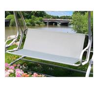 Balançoires de Jardin Housse de Siège en Tissu Oxford 600D Imperméable,Housse de Siège de Balancelle,Rechange pour Sièges Balançoire Hollywoodienne (138 * 50 * 50CM,Grau)