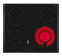 Balay 3EB721LR - Vitrocéramique - 4 plaques de cuisson - Niche - largeur : 56 cm - profondeur : 49 cm - avec côtés biseautés - noir Noir G