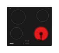 Plaque Vitrocéramique 3EB761EN 6400W Noire