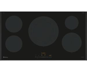 Balay 3EB997LH Plaque à induction 90 cm de large, 5 zones, 11 niveaux, zone 32 cm, noir