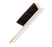 Balayette à main avec long manche, balai à main à poils longs pour les coins, les escaliers et les endroits difficiles d'accès, poignée ergonomique, idéal pour la maison, les personnes âgées et les