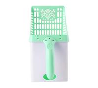 Balayette pour Litière avec Support,Grande Capacité Pelle À Litière Portable - Accessoires pour Animaux De Compagnie Voyage Extérieur Chaton Lapin Petits Animaux Appartement Maison