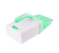 Balayette pour Litière avec Support - Grande Capacité Pelle Portable pour Animaux,Accessoires pour Animaux D'intérieur Extérieur Voyage Appartement Lapin Petit Animal