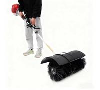 Balayeuse à 2 temps 52 cc - 1,7 kW - Dimensions de la brosse : 23 x 52 cm - Moteur à essence - 2,3 HP - Avec lunettes de protection et bandoulière