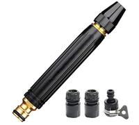 Balayeuse à buse rotative réglable haute performance, Embout de buse d'arrosage haute pression, Pistolet d'arrosage de Jardin avec 3 modes, Buse à jet haute pression pour lavage de voiture (A)