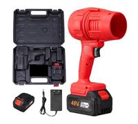 Balayeuse à Feuilles Électrique Sans Fil | Turbo Dépoussiéreur, Balayeuse Portable à Feuilles Avec Batterie Et Chargeur pour Entrée Vide Voiture Neige Patio Camping Travaux en Plein Air