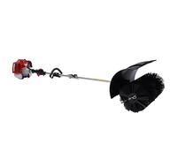 Balayeuse à Gazon 2.3hp, Balayeuse à Essence, Portable Fraise à Neige, Pelle à Neige éLectrique, Moteur à Essence, RéGlable En Hauteur Pour Pelouse RoutièRe Jardin Cour DéNeigement 2 Temps 52 CC