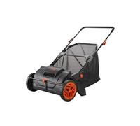 Balayeuse à Gazon Avec Sac De Collecte Largeur Balayage 53,5 cm Brosse Rotative 25cm