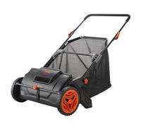 VEVOR Balayeuse Gazon Balai Ramasseur Sac Collecte Herbe 53,5 cm 99 L Réglable