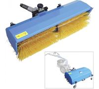 Güde 95189 GKM 900 Balayeuse 2 en 1 pour 95180 (Angle de Balayage réglable sur 3 Niveaux, avec bac à déchets avec poignées)