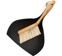 Balayeuse et tôle de balayage grande noire BAMBOU 35x26 cm HOMLA