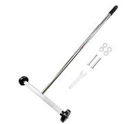 Balayeuse magnétique de ramassage - Alliage d'aluminium PP 1172 g | Bâton magnétique avec roues pour clous et vis pour garage, atelier mécanique, construction patio