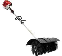 Balayeuse manuelle 52 CC - 2 temps - Essence - 1,7 kW - Fraise à neige - Essence - Pelle à neige avec lunettes de protection et bandoulière - 2,3 CV - Fraise à neige pour l'extérieur